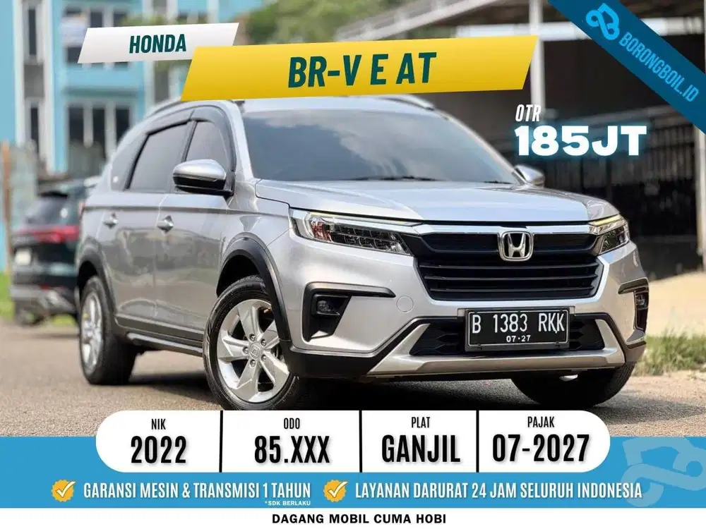TERMURAH!!BRV E CVT 2022 SIAP PAKAI