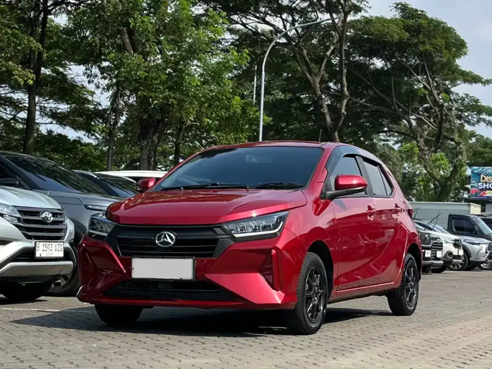 SIAP PAKAI!! DAIHATSU NEW AYLA 1.2 R MT MANUAL 2025 MERAH KM 21RB