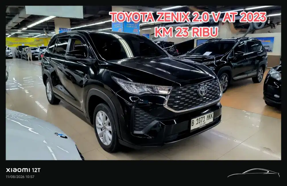 km 23 ribu TOYOTA INNOVA ZENIX 2.0 V AT 2023 KONDISI ISTIMEWA