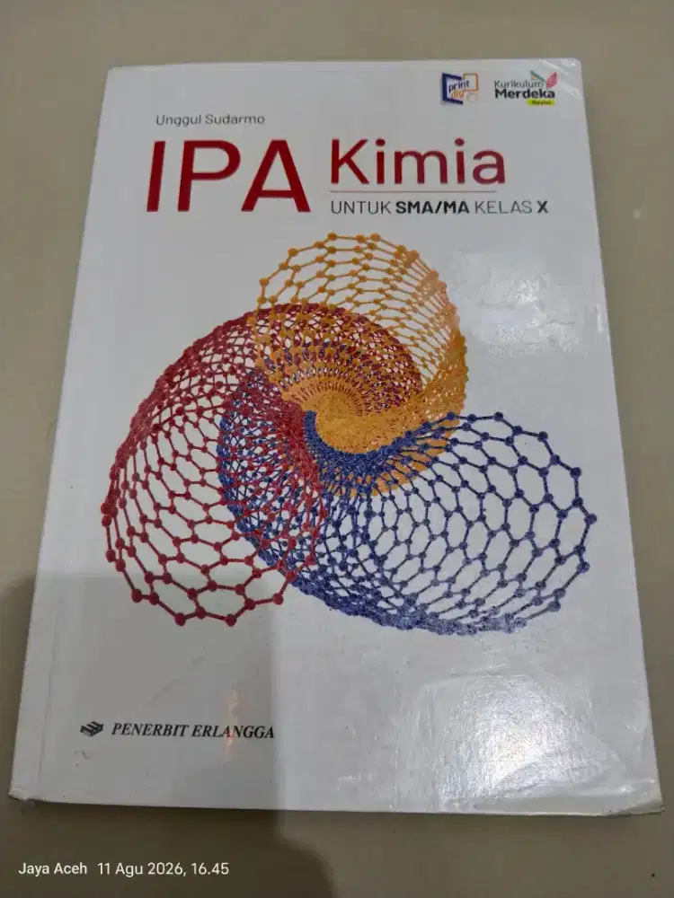 Buku Kimia SMA Kls 10 Erlangga