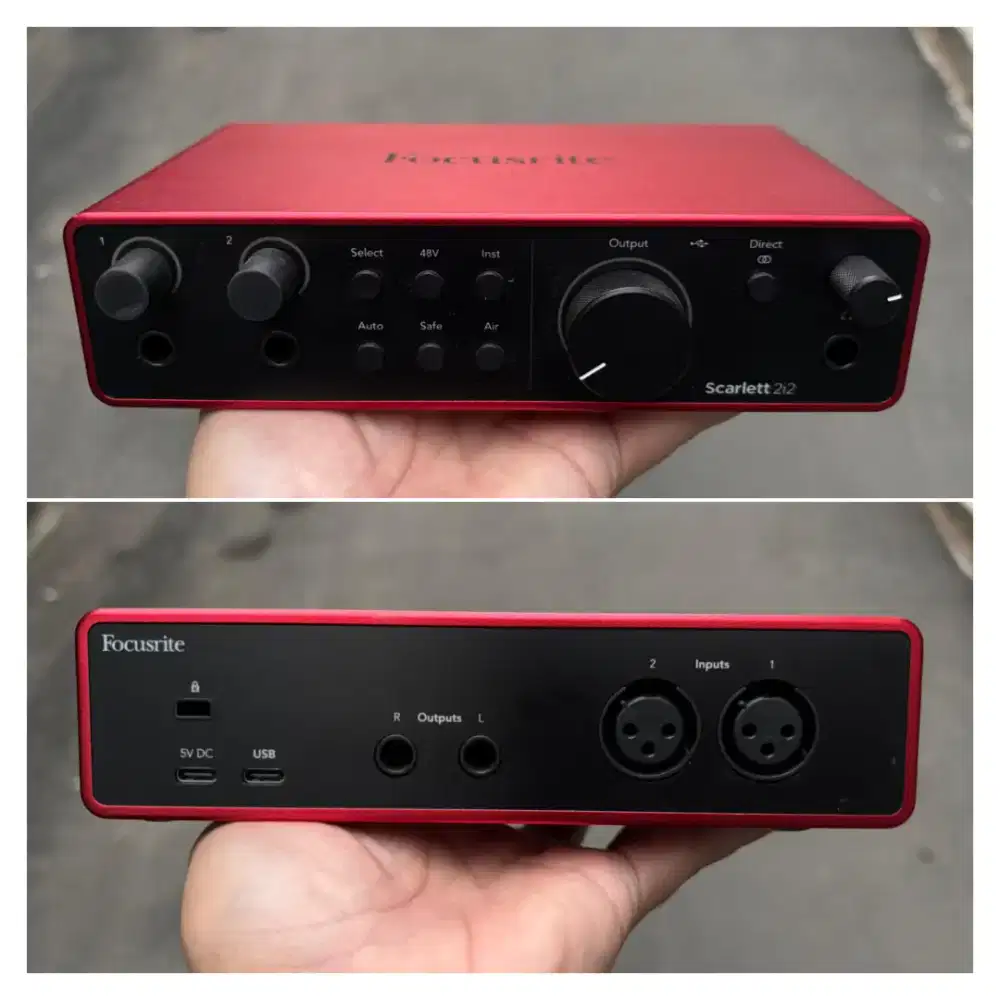 Soundcard Focusrite 2i2 Gen 4