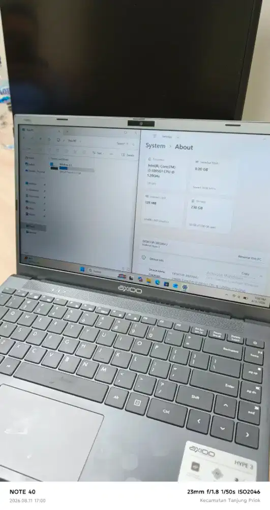 Jual cepat laptop axio