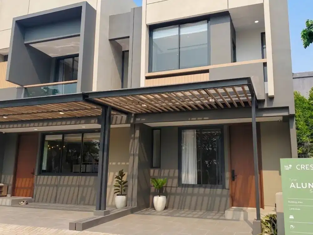 Dijual Rumah Modern di Harapan Indah, Lokasi Strategis - SHM