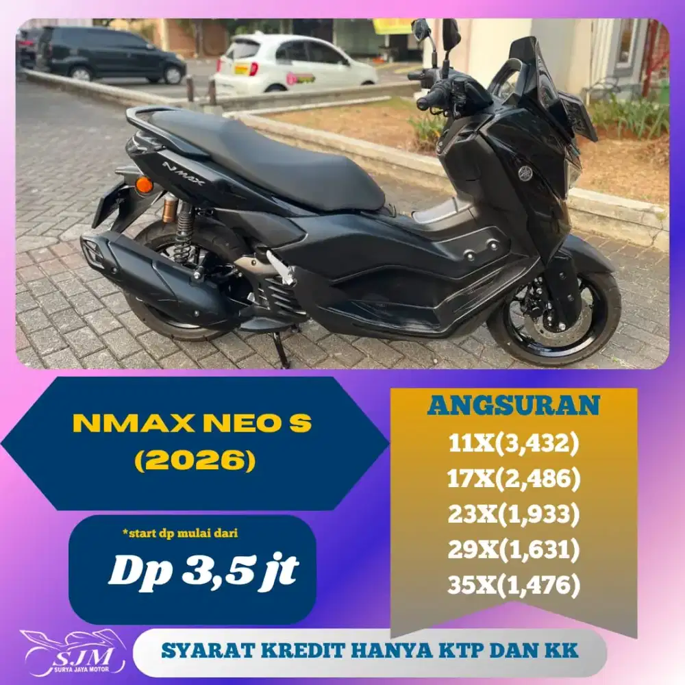 YAMAHA NMAX NEO S 2026 CASH & KREDIT