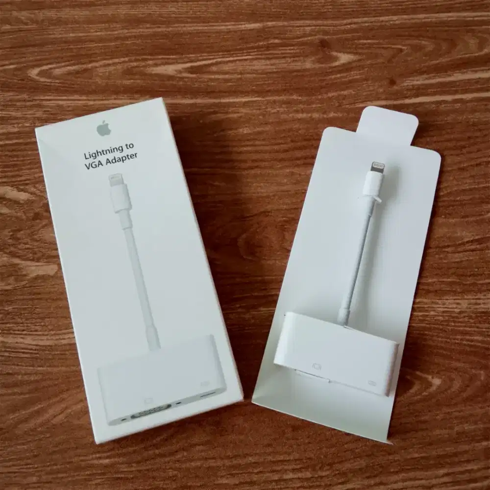 Apple Lightning to VGA Adapter Full Set