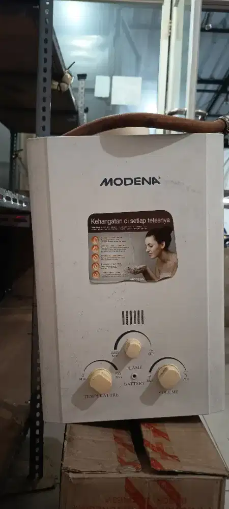 Modena water heater gas.