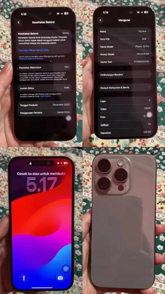 Iphone 15pro IBOX, 128gb