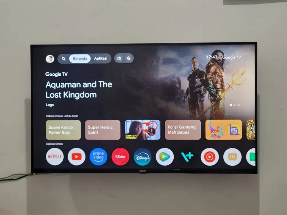 Jual TV CHIQ 40inch Google TV