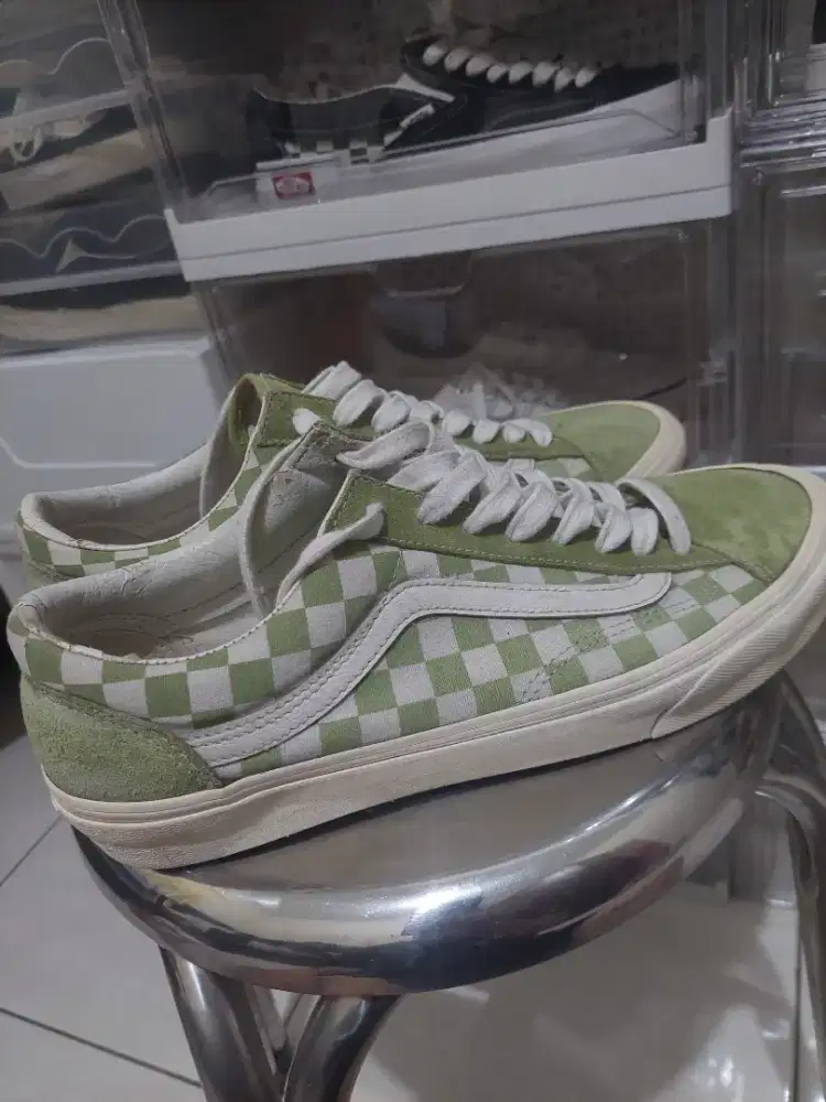 Vans oldskool checkerboard citron original