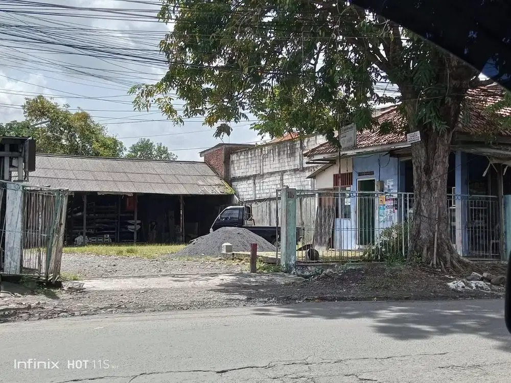 DIJUAL CEPAT LAHAN KOMERSIAL RAYA SAMBIKEREP NOL JALAN RAYA MURAH