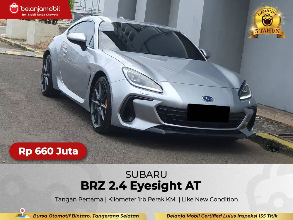 [ KM 1RB PERAK ] Subaru BRZ 2.4 Eyesight AT 2024/2025