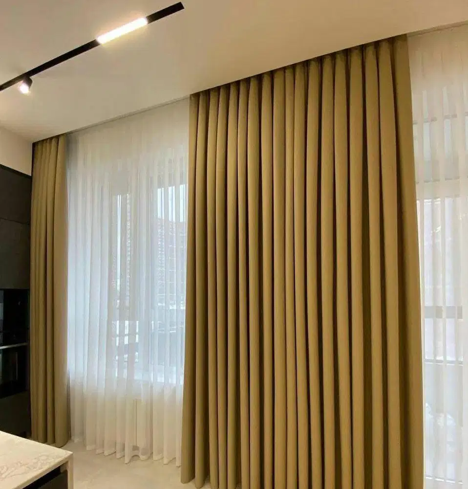 Jual Gorden Jendela & Pintu Gordyn Model Terbaru Wallpaper Dinding 3D