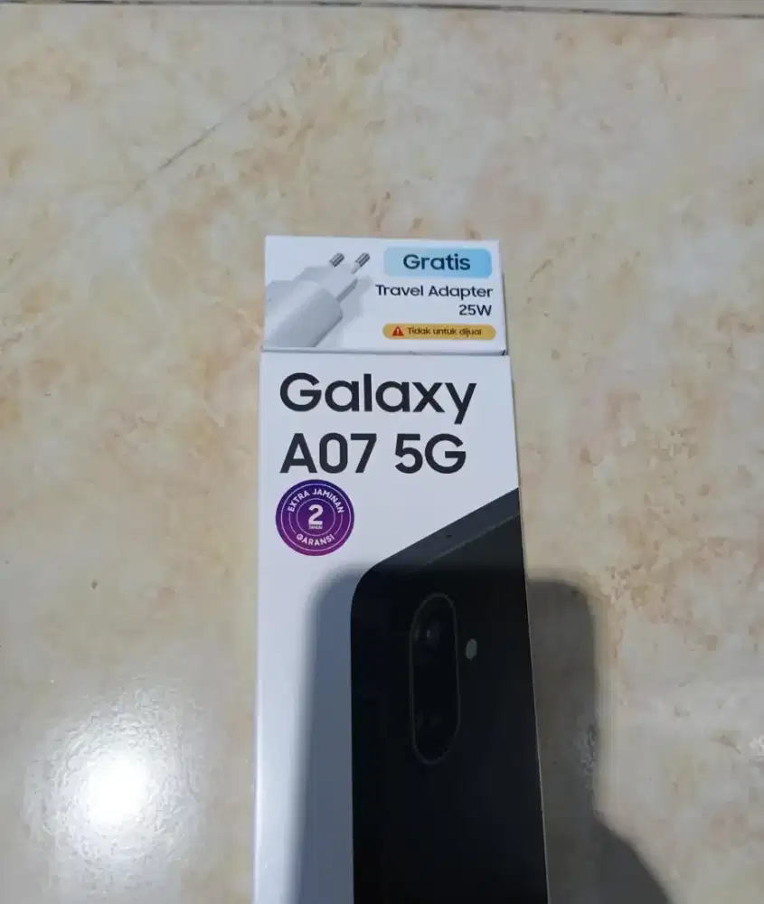 SAmsung A07 5G warna hitam Ram 6/128