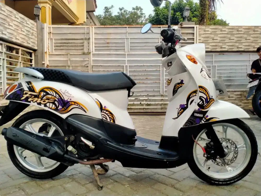 Yamaha Fino Thailand lengkap motor sehat keterangan detail dibawah