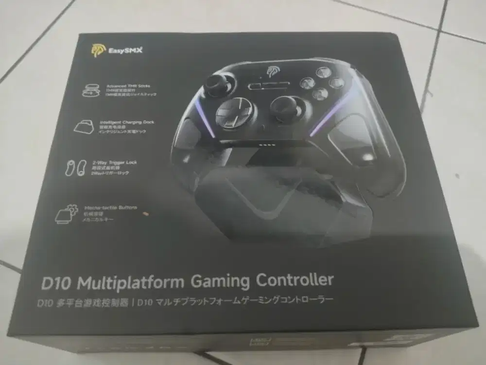 Gamepad EasySMX D10 ( TMR, all mechanical, inc dock, Dongle )