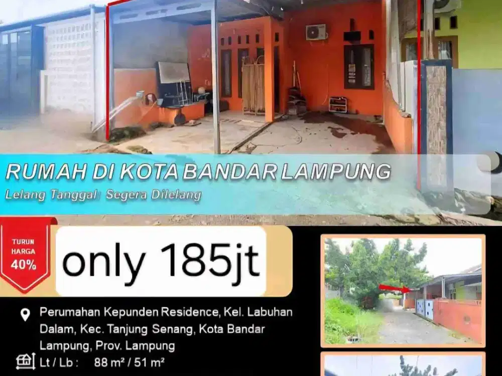 rumah murah meriah tanjung seneng