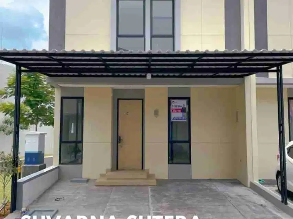 Disewakan Murah Rumah Baru Suvarna Sutera Sudah Renovasi