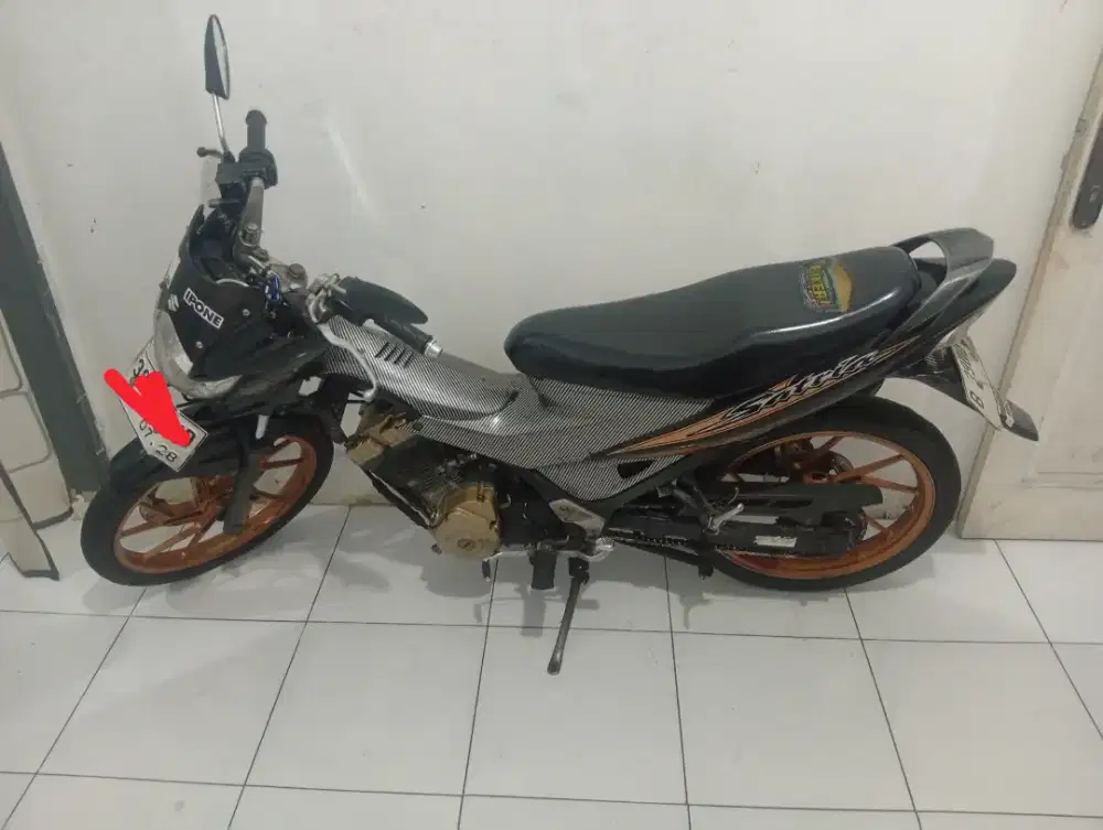 Satria fu tahun 2013 bisa tuker tambah