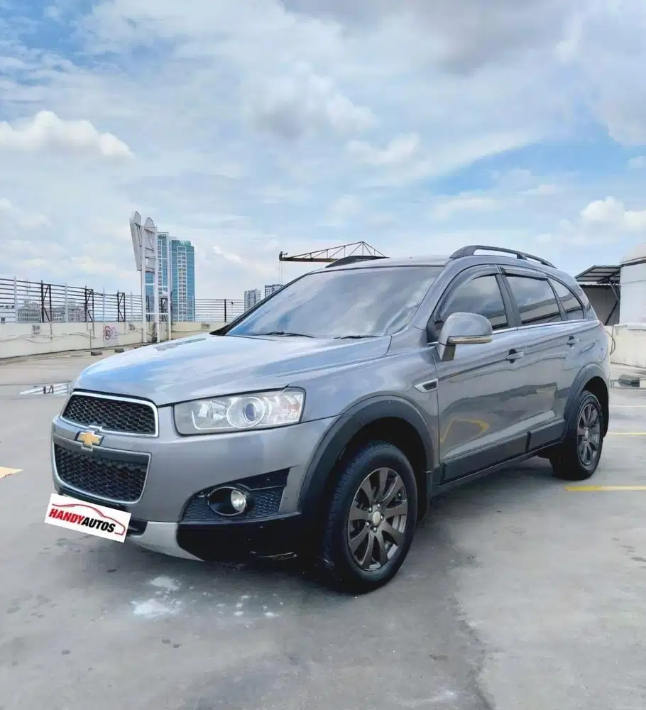 Chevrolet Captiva Diesel 2013 Automatic Abu abu Metalik