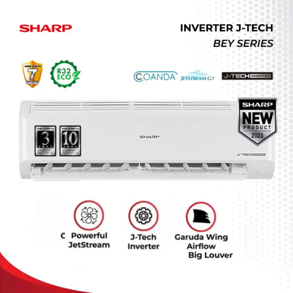 AC Sharp 1/2 pk inveter  + pasang