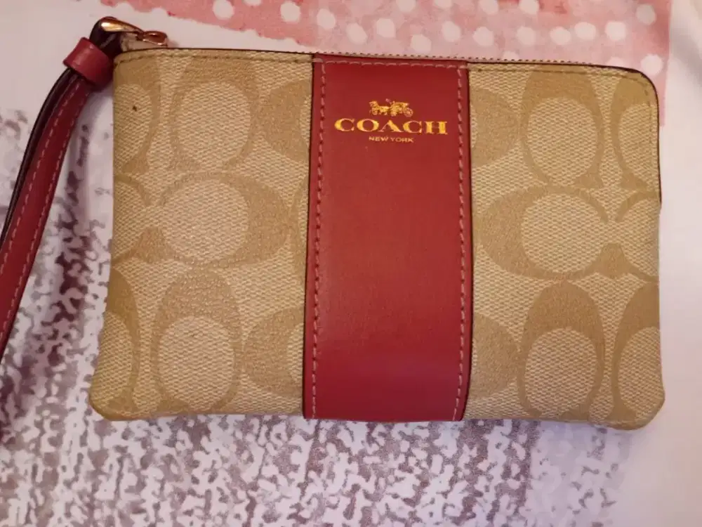 Di jual cepat preloved merk Coach original