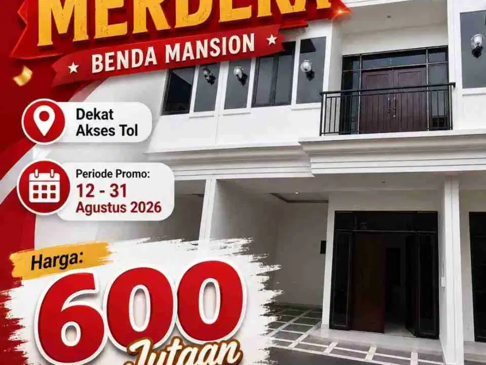 Rumah Cluster Akses Mobil Murah di Jagakarsa