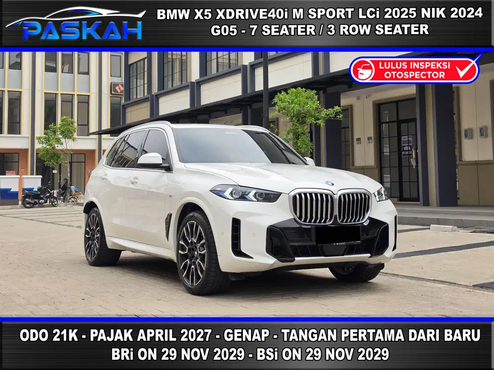 BMW X5 M SPORT 2025 BMW X 5 2024 Genap Odo 21k Tax APRIL 2027 Bunga 4%