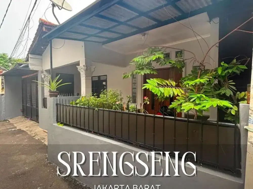 DIJUAL MURAH RUMAH SIAP HUNI DI SRENGSENG JAKARTA BARAT