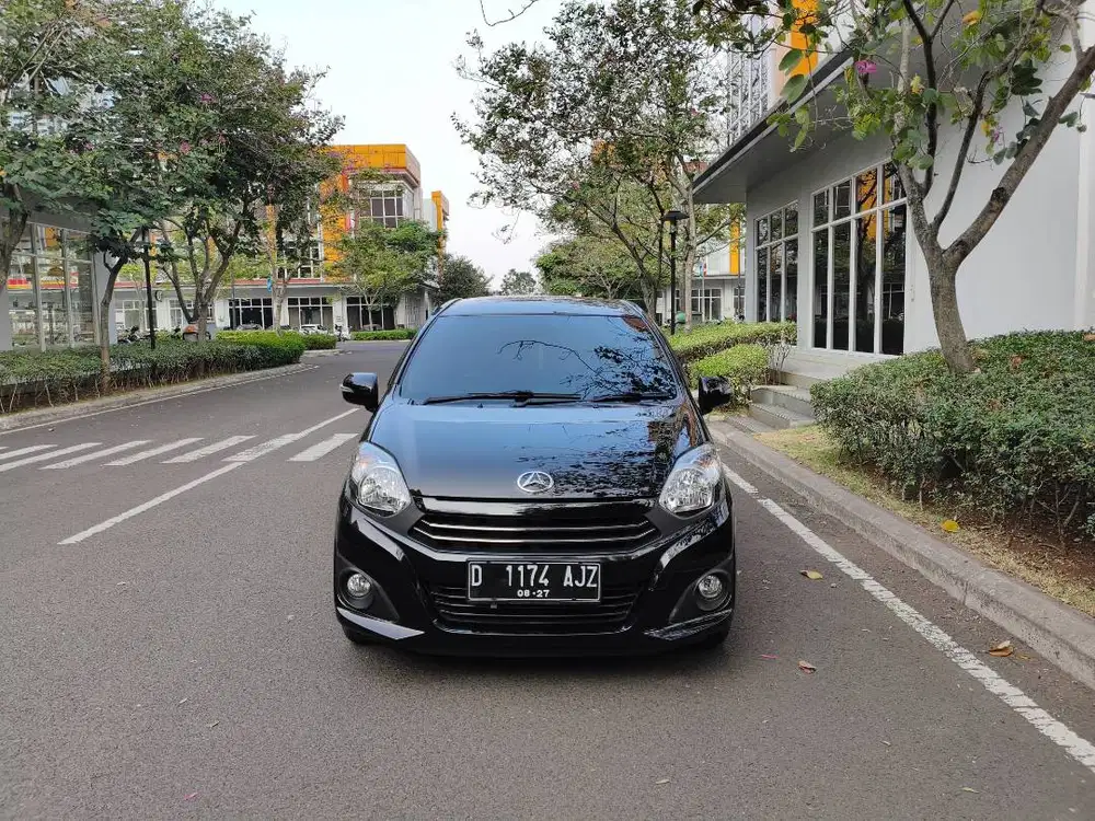 Daihatsu Ayla x 1.0 mt 2022 hitam DP 4jt