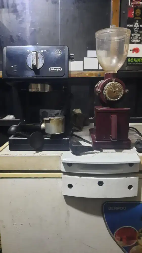 MESIN ESPRESSO DELONGHI ECP 35.31 + GRINDER