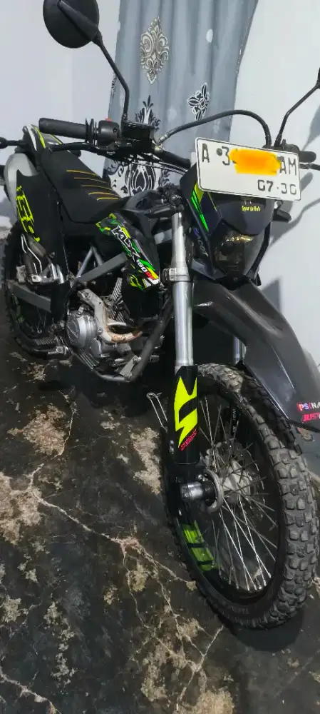 Klx150bf thn 2018 no minus motor rawatan siap perjalanan jauh