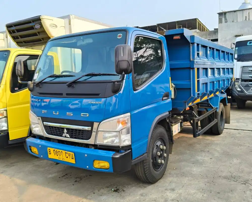 3ribuKM CDD Mitsubishi Coltdiesel FE74 HD N Dump truk 2025 truck 6roda