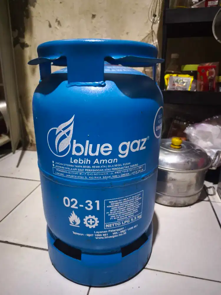 Jual Tabung Blue Gas 5.5 kg bekas terawat