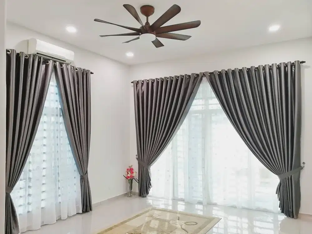 Jual Gorden Jendela & Pintu Gordyn Model Terbaru Wallpaper Dinding 3D