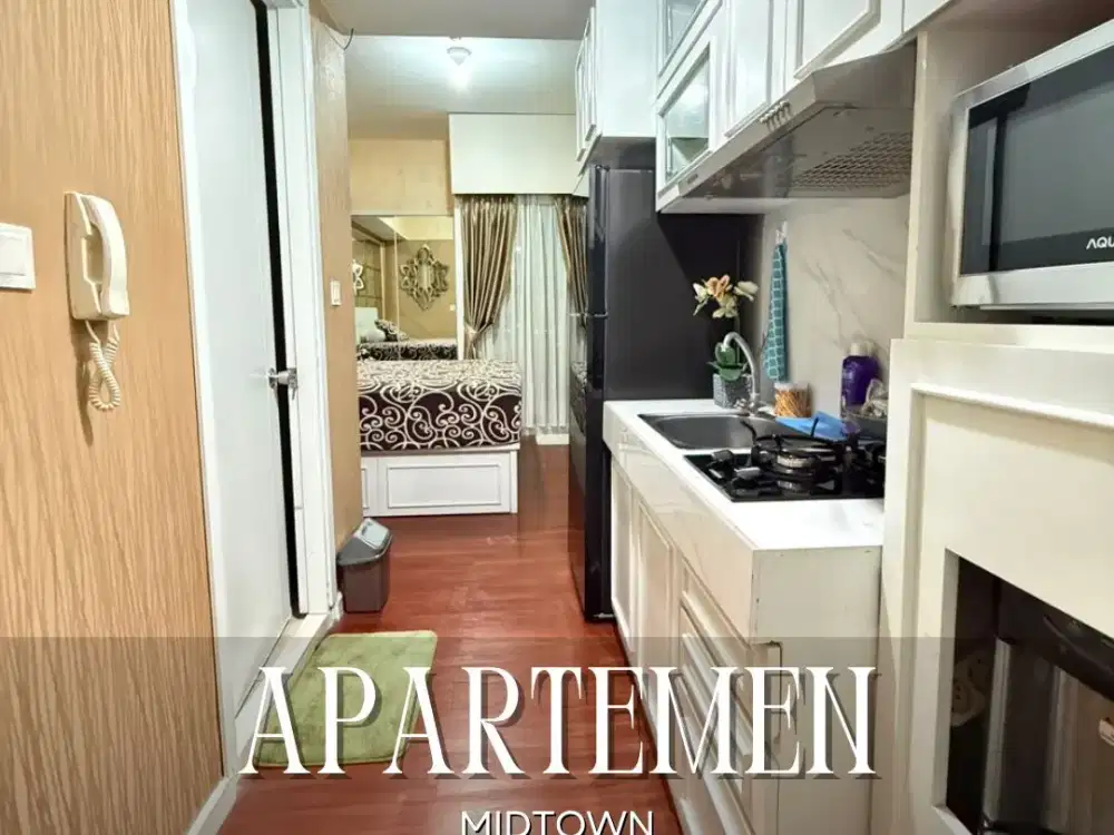 DISEWAKAN MURAH APARTEMEN MIDTOWN TOWER DAKOTA TYPE STUDIO DI SERPONG TANGERANG