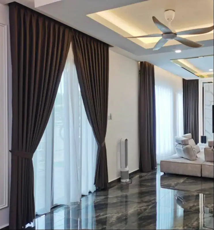 Ahli Buat  Tirai Gorden Jendela Gordyn Mewah Hordeng Terbaru Murah