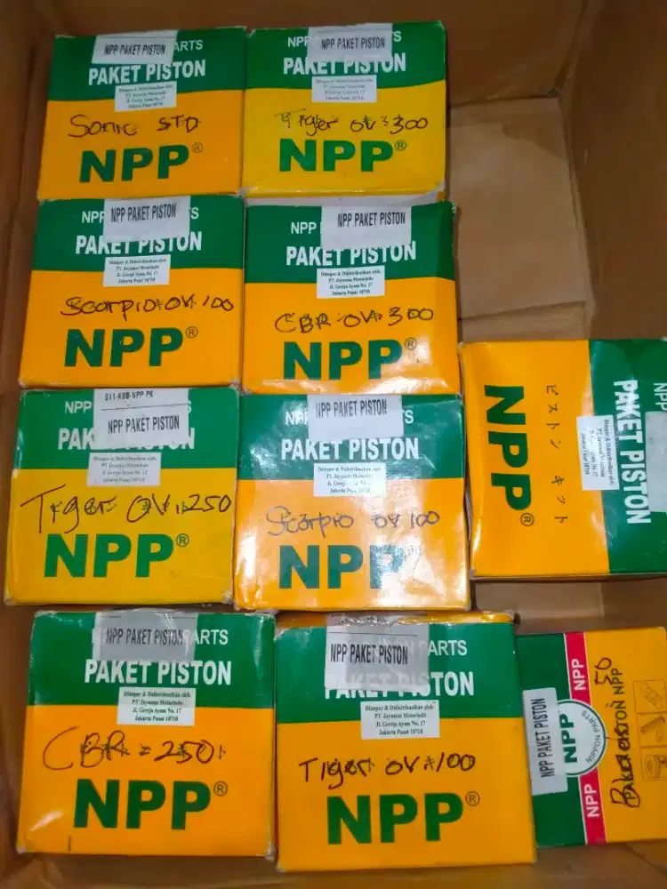 Piston KIT merk NPP (ready)