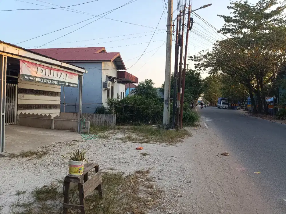 Rumah & Tanah Pinggir Jalan Raya Dalam Kota