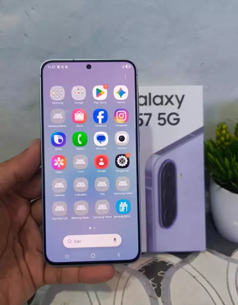 SAMSUNG GALAXY A57 5G RAM 12/256GB ORIGINAL SEIN MULUS NORMAL FULLSHET
