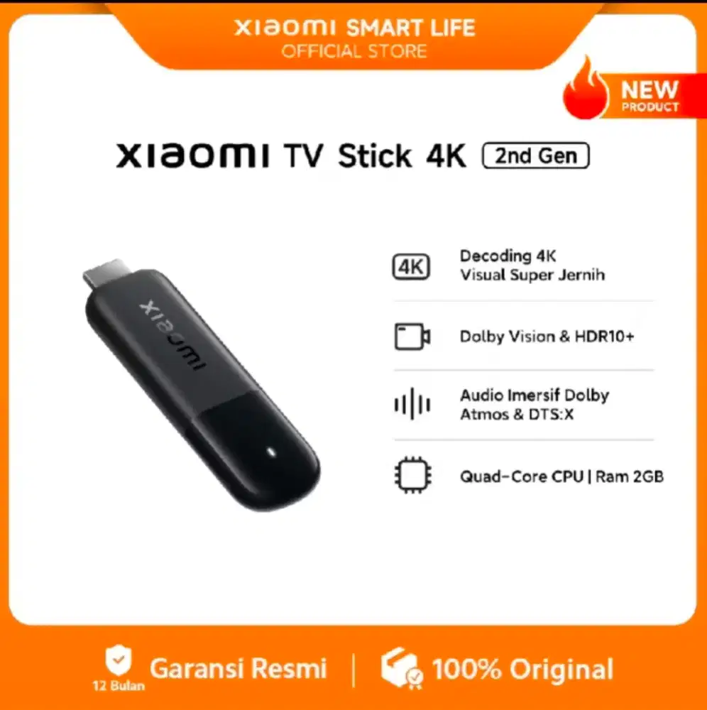 XIAOMI TV STICK 4K 2 GEN