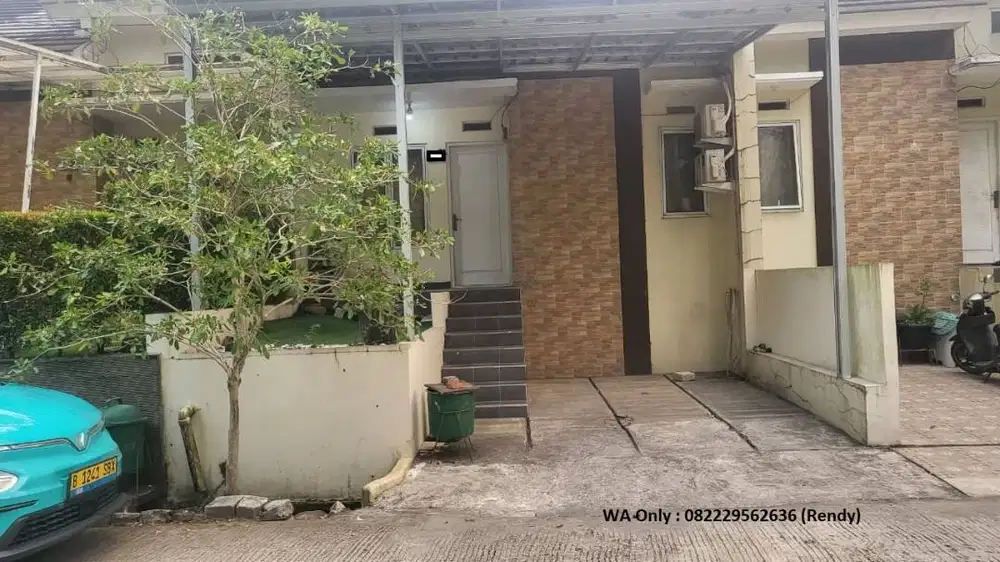 Jual Rumah Kristal Garden Residences Cibinong, SHM, Furnished/Kosongan