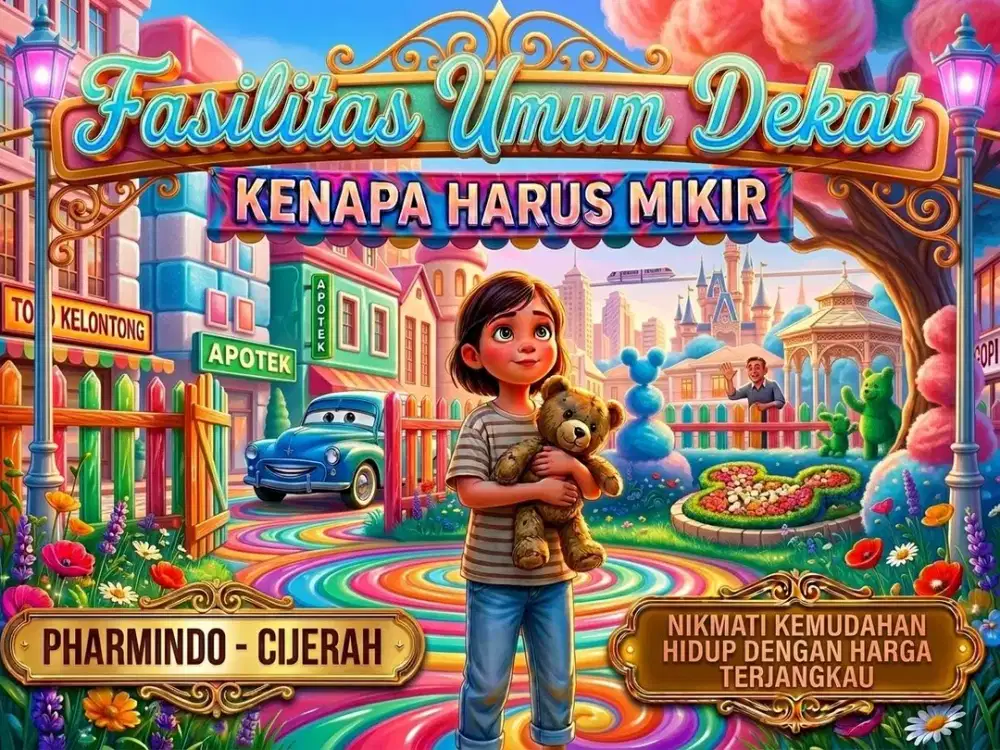 JUAL RUMAH DI KOMPLEK PHARMINDO, CIJERAH, MELONG, CIMAHI.