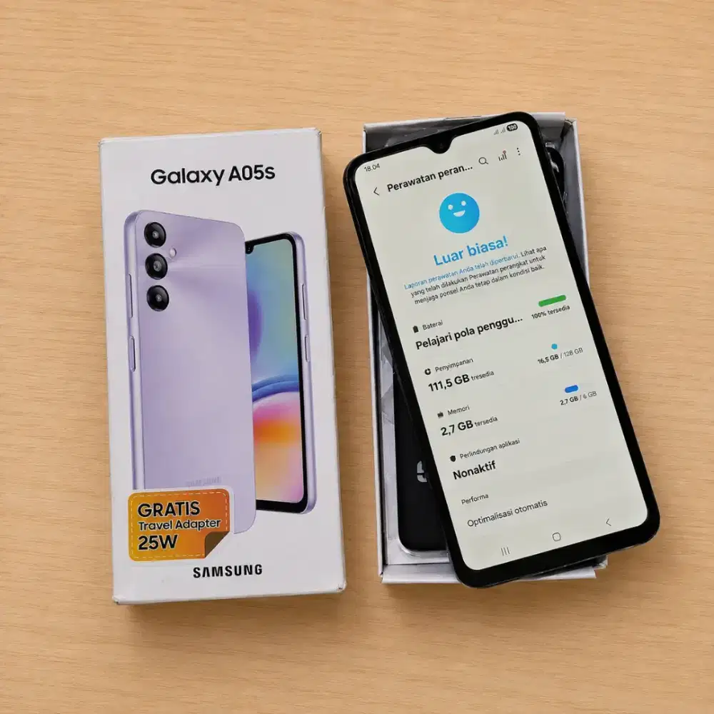 Samsung A05S Ram 6+6/128