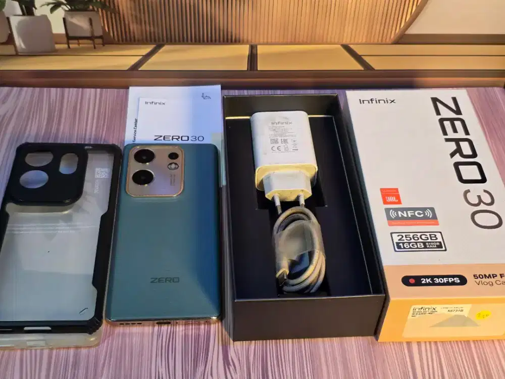 Infinix Zero 30 Ram8GB+8GB/256GB Mulus95% Fullset MinusDikit BisaTT