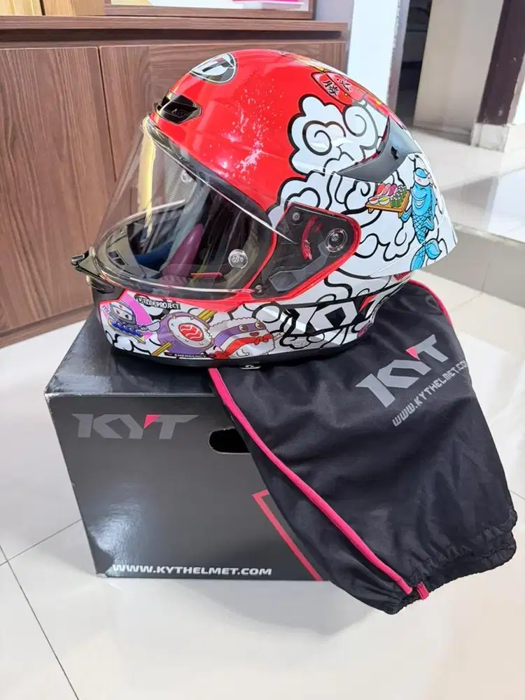 Helm KYT TT Revo Sushi Time Ece