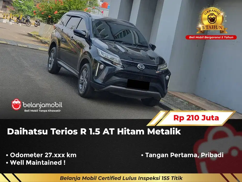 [ GARANSI 5TH ] Daihatsu Terios R 1.5 AT 2023/2024