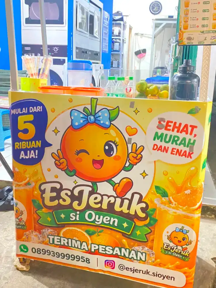 JAGA ES JERUK & ANTAR JEMPUT LAUNDRY