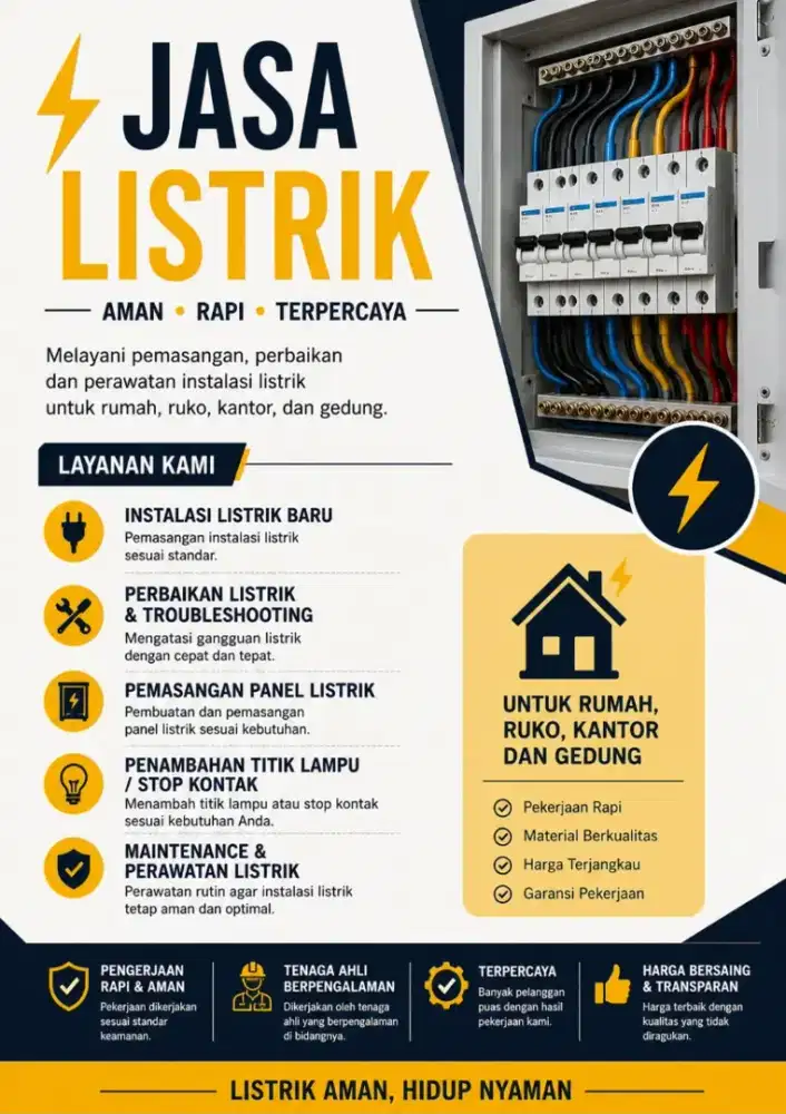Jasa instalasi listrik