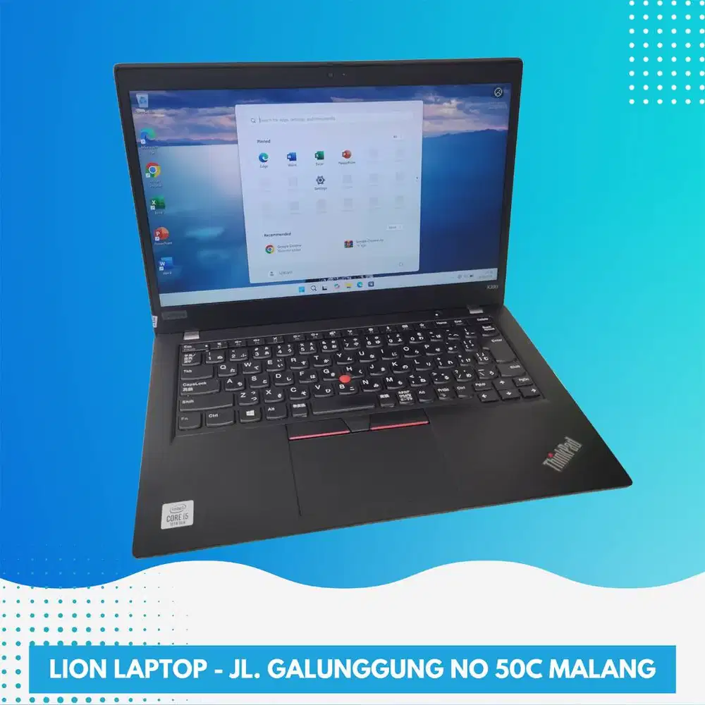 i5 GEN 10 Murah RAM 8GB Lenovo Thinkpad X390 [11|08]