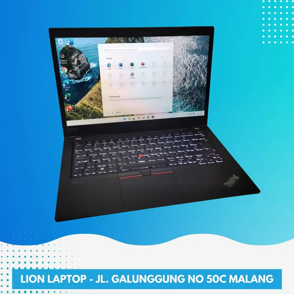 RAM 16GB i5 Gen 11 SSD 256GB Lenovo Thinkpad T14 gen 2i [11|08]